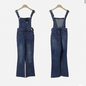 Denim bootcut Overalls Jumpsuit